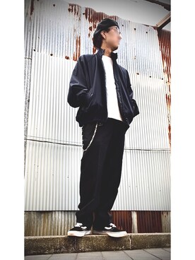 「アイテム（キャスケット）」を使った、T .Kさん（メンズ・176cm）の春コーディネート