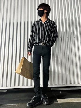 「韓国コーデ」｜shoさん（メンズ・160cm）の春コーディネート