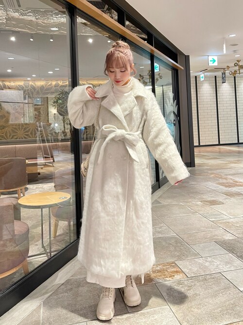 one after another NICE CLAUPnonokaさんのステンカラーコートを