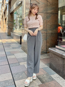 nonokaさん（レディース・166cm）の夏コーディネート