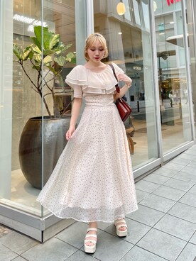 nonokaさん（レディース・166cm）の夏コーディネート