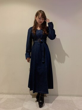 ゆみなさん(レディース・158cm)の秋コーディネート