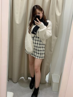 ゆみなさん（レディース・158cm）の冬コーディネート