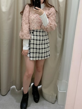 ゆみなさん（レディース・158cm）の冬コーディネート