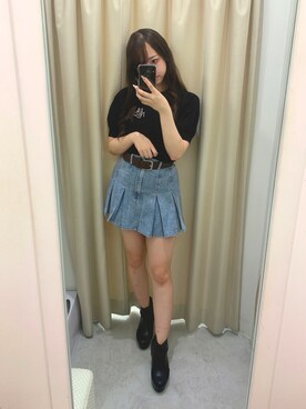 ゆみなさん（レディース・158cm）の夏コーディネート