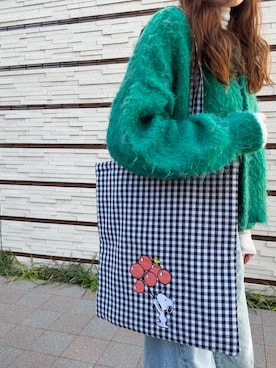 「PEANUTS（ピーナッツ）のアイテム」を使った、A BAG OF CHIPS公式  さん（レディース・161cm）の冬コーディネート