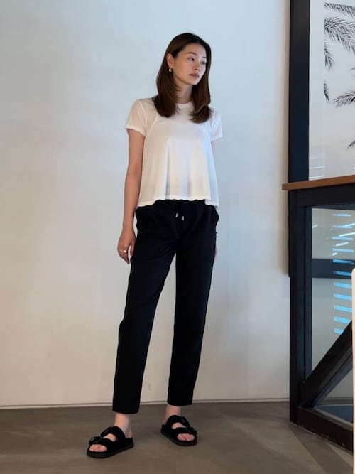 コットンジャージー クルーネックTシャツ WHGF3924（Tシャツ