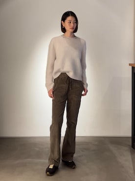 「JAMES PERSE（ジェームスパース）のアイテム」を使った、TOMORROWLAND_kitaoさん（レディース・172cm）の秋コーディネート