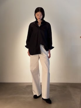 「JAMES PERSE（ジェームスパース）のアイテム」を使った、TOMORROWLAND_kitaoさん（レディース・172cm）の春コーディネート