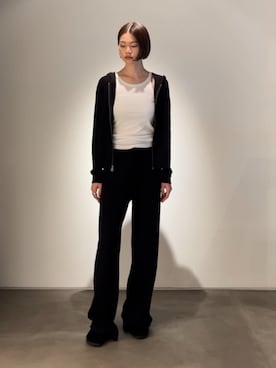 「JAMES PERSE（ジェームスパース）のアイテム」を使った、TOMORROWLAND_kitaoさん（レディース・172cm）の秋コーディネート