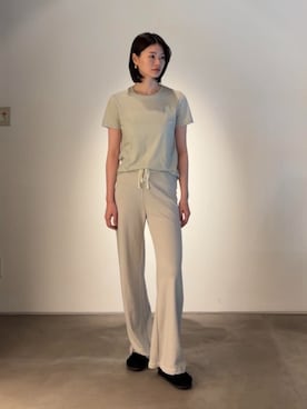 「JAMES PERSE（ジェームスパース）のアイテム」を使った、TOMORROWLAND_kitaoさん（レディース・172cm）の春コーディネート