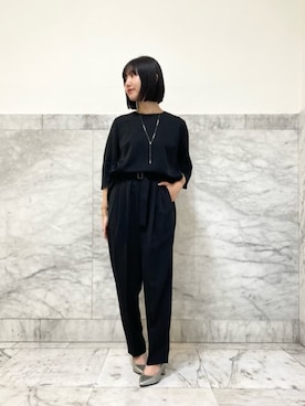 「コムサ」｜COMME CA OFFICIALさん（レディース・157cm）の夏コーディネート