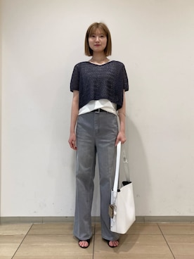 「アイテム（アンサンブル）」を使った、COMME CA OFFICIALさん（レディース・164cm）の秋コーディネート