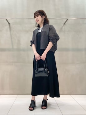 「コムサ」｜COMME CA OFFICIALさん（レディース・162cm）の夏コーディネート