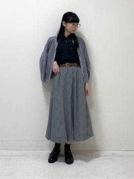 「COMME CA（コムサ）のアイテム」を使った、COMME CA OFFICIALさん（レディース・162cm）の夏コーディネート