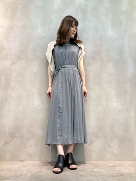「コムサ」｜COMME CA OFFICIALさん（レディース・164cm）の夏コーディネート