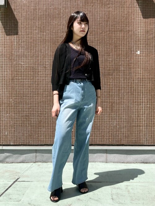 強撚ガステレコ／オーガニック レイヤードタンクトップ（タンクトップ