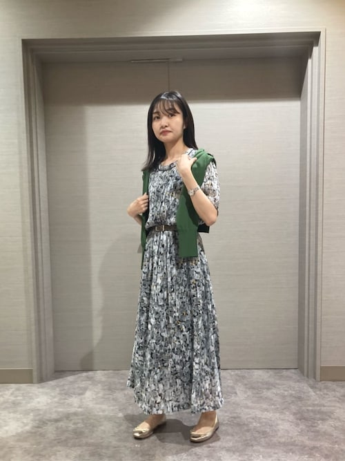 K.T KIYOKO TAKASE（K.T キヨコ タカセ） ワンピース カットジャカード