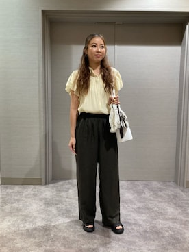 「コムサ」｜COMME CA OFFICIALさん（レディース・152cm）の夏コーディネート