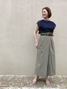 COMME CA OFFICIALさん（レディース・160cm）の夏コーディネート