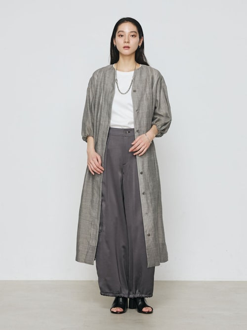 ラミーシャツワンピース BEARDSLEY｜ラミーシャツワンピース | Rakuten Fashion(楽天