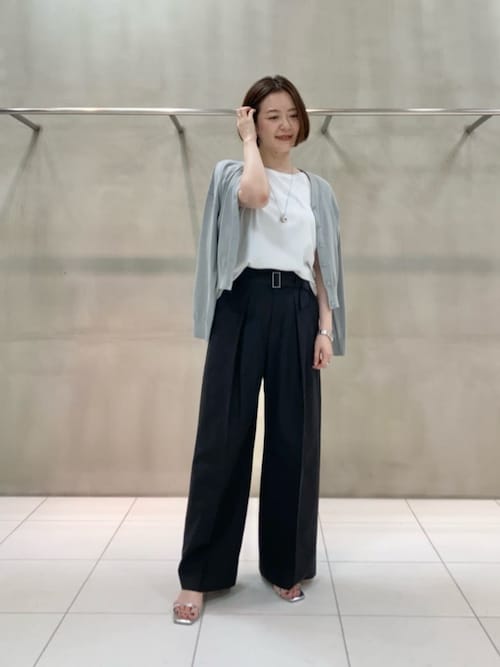 COMME CA（コムサ） パンツ ジアコットマット パンツ レディース