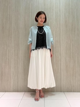 COMME CA OFFICIALさん（レディース・160cm）の夏コーディネート