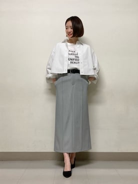 「コムサ」｜COMME CA OFFICIALさん（レディース・160cm）の夏コーディネート