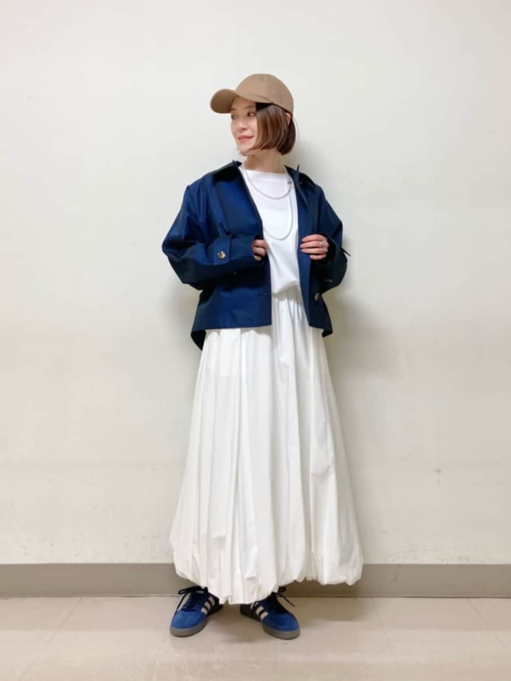 K.T KIYOKO TAKASE エアリータフタ バルーンスカート(白)9号 K.T KIYOKO TAKASE エアリータフタ バルーンスカート(白)9号 【公式通販】