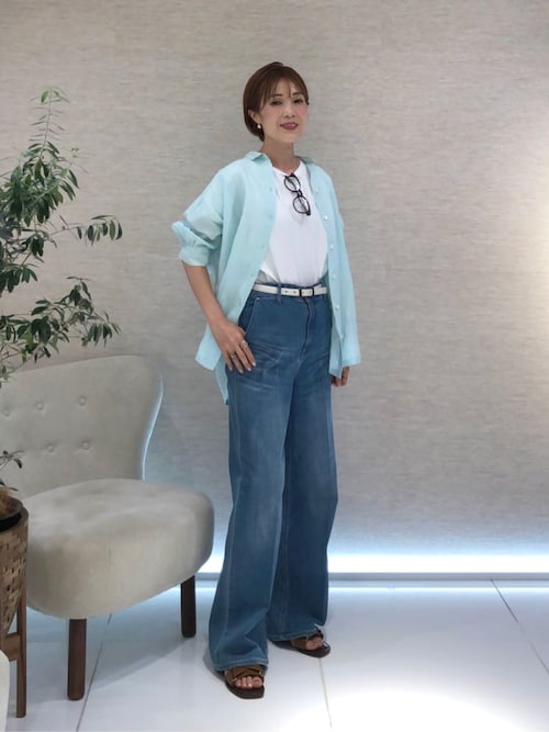 tシャツ コヒノールスムース ビスチェ風カットソー レディース COMME CA tシャツ コヒノールスムース ビスチェ風カットソー