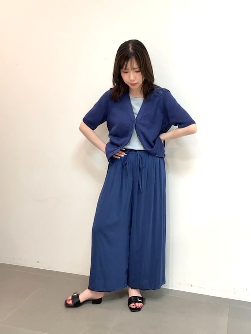 シフォン×シャンブレーカッセン リバーシブルパンツ（その他
