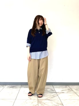 「コムサ」｜COMME CA OFFICIALさん（レディース・160cm）の夏コーディネート