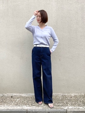 「K.T KIYOKO TAKASE（キヨコタカセ）のアイテム」を使った、COMME CA OFFICIALさん（レディース・160cm）の夏コーディネート
