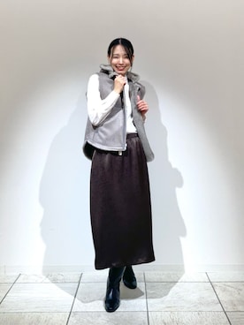 COMME CA OFFICIALさん(レディース・169cm)の冬コーディネート