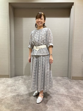 「コムサ」｜COMME CA OFFICIALさん（レディース・150cm）の夏コーディネート