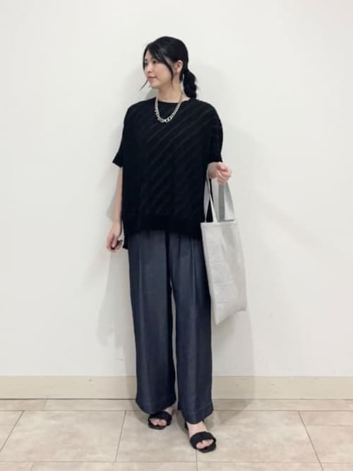 COMME CA（コムサ） トートバッグ ラメ トートバッグ レディース