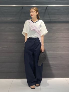 COMME CA OFFICIALさん(レディース・159cm)の夏コーディネート