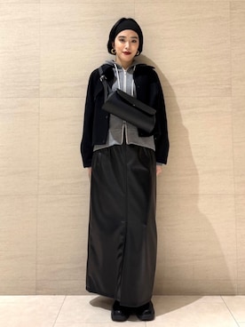 COMME CA OFFICIALさん(レディース・161cm)の冬コーディネート