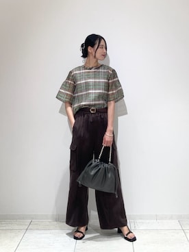 COMME CA OFFICIALさん(レディース・169cm)の夏コーディネート