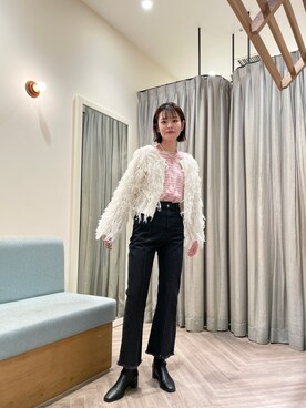 Airi Nozawaさん(レディース・173cm)の冬コーディネート