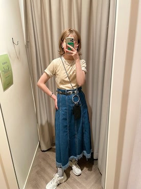Airi Nozawaさん(レディース・173cm)の夏コーディネート