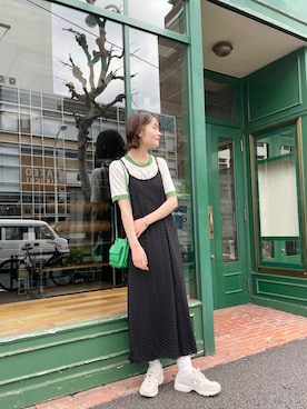Airi Nozawaさん(レディース・173cm)の春コーディネート