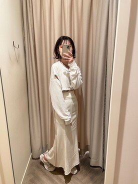 Airi Nozawaさん(レディース・173cm)の春コーディネート