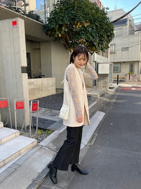 Airi Nozawaさん(レディース・173cm)の冬コーディネート