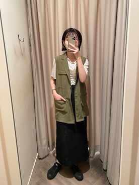 Airi Nozawaさん（レディース・173cm）の夏コーディネート