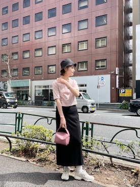 Airi Nozawaさん（レディース・173cm）の春コーディネート