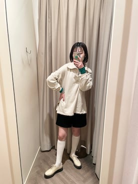 Airi Nozawaさん（レディース・173cm）の冬コーディネート
