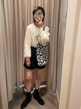 Airi Nozawaさん（レディース・173cm）の秋コーディネート