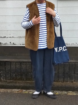 ぷりん.さん（レディース・170cm）の冬コーディネート