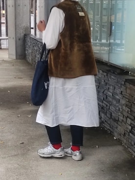 ぷりん.さん（レディース・170cm）の冬コーディネート